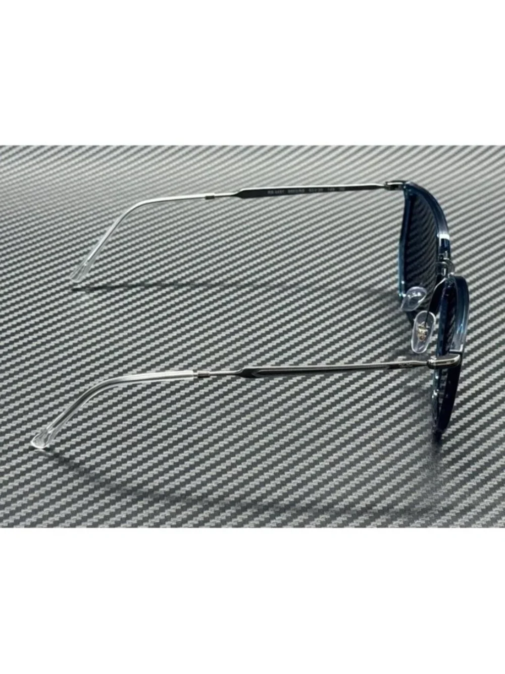 New Ray-Ban Men Transparent Blue Sunglasses 50-20-145
